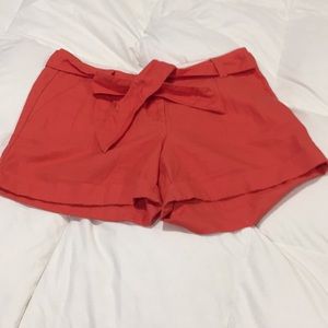 J. Crew Cotton / Linen Tie Waist Shorts LIKE NEW